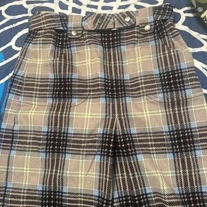 Plaid skirt etcetera